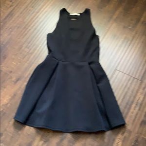 Black skater dress